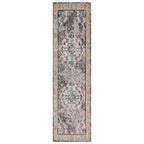 SAFAVIEH Monaco Oceane Boho Medallion Distressed Area Rug