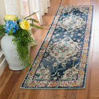 SAFAVIEH Monaco Oceane Boho Medallion Distressed Area Rug