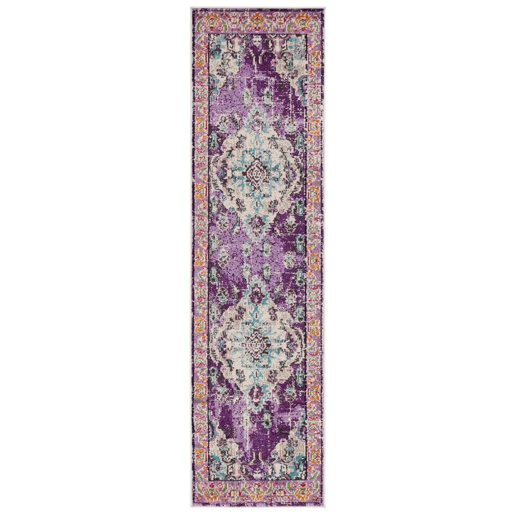 SAFAVIEH Monaco Oceane Boho Medallion Distressed Area Rug