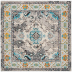 SAFAVIEH Monaco Oceane Boho Medallion Distressed Area Rug