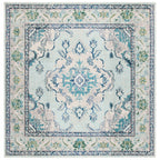 SAFAVIEH Monaco Oceane Boho Medallion Distressed Area Rug