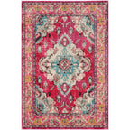 SAFAVIEH Monaco Oceane Boho Medallion Distressed Area Rug