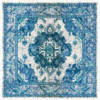 SAFAVIEH Monaco Oceane Boho Medallion Distressed Area Rug