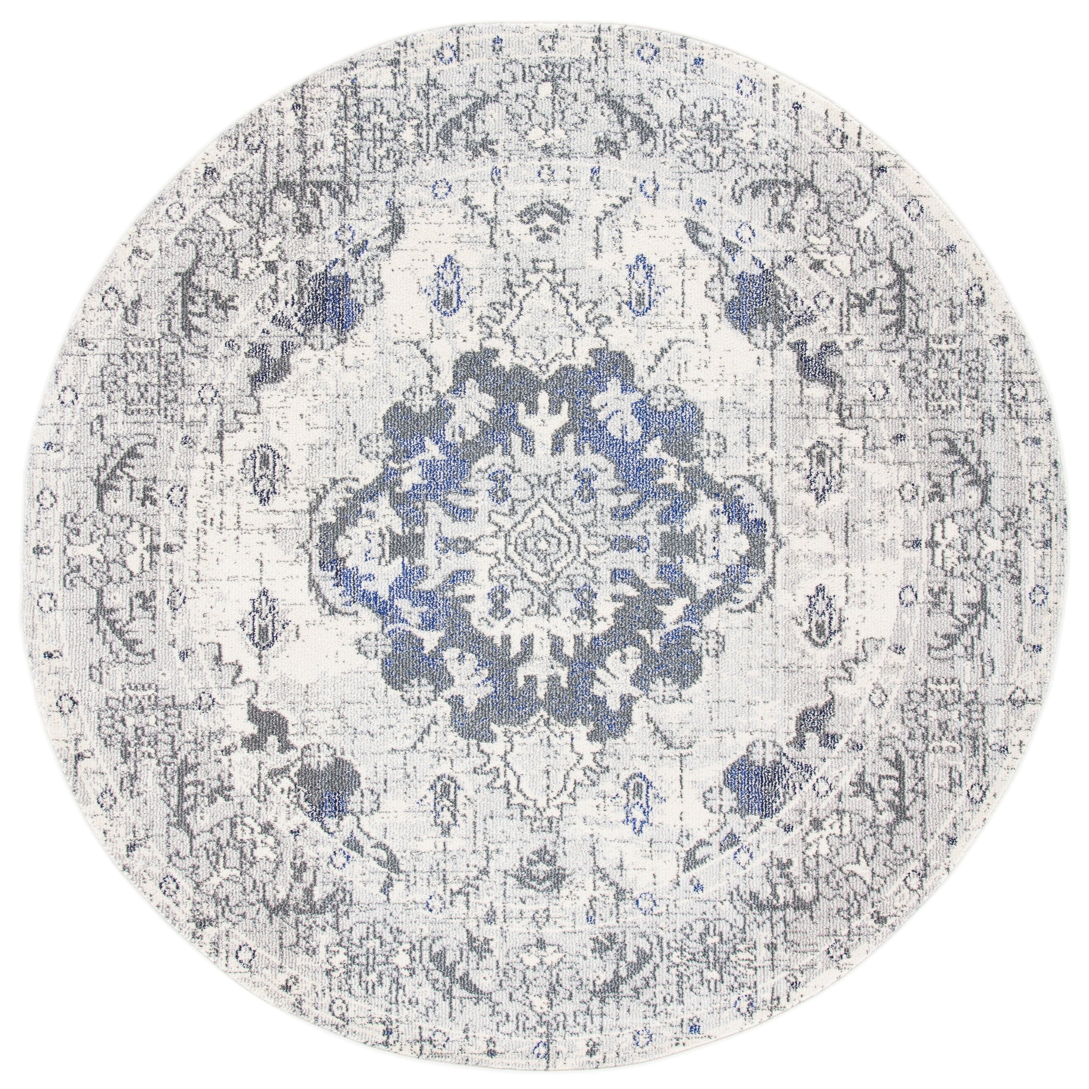 SAFAVIEH Monaco Oceane Boho Medallion Distressed Area Rug
