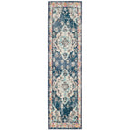 SAFAVIEH Monaco Oceane Boho Medallion Distressed Area Rug