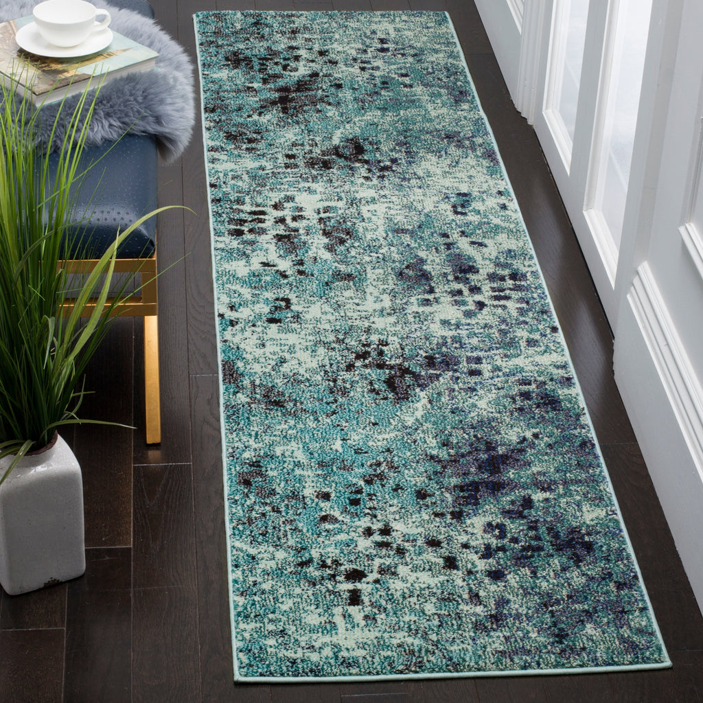 SAFAVIEH Monaco Panna Boho Abstract Modern Watercolor Area Rug