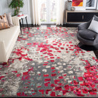 SAFAVIEH Monaco Panna Boho Abstract Modern Watercolor Area Rug