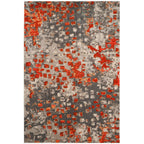 SAFAVIEH Monaco Panna Boho Abstract Modern Watercolor Area Rug
