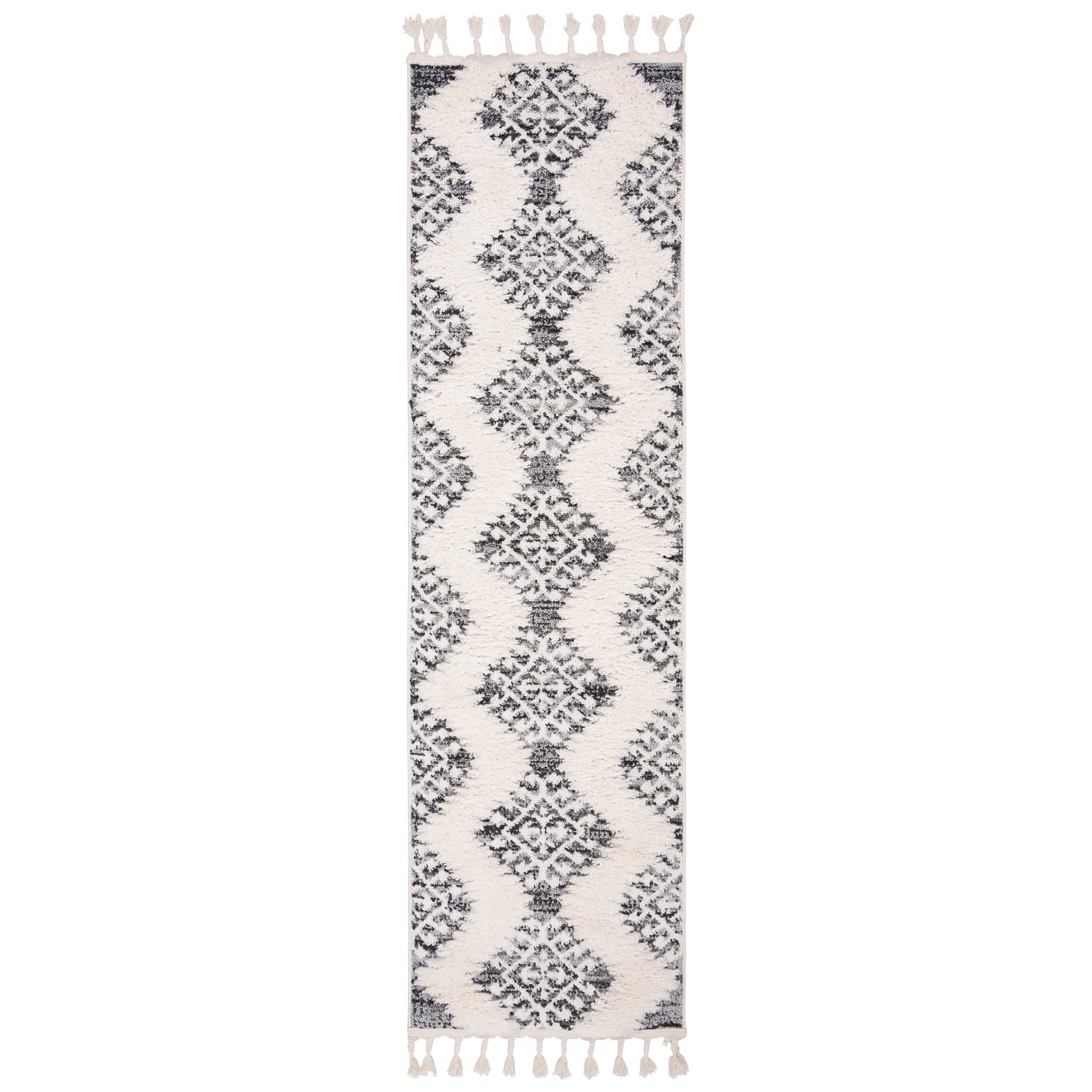 SAFAVIEH Moroccan Tassel Shag Berneice Boho Tribal 2-inch Thick