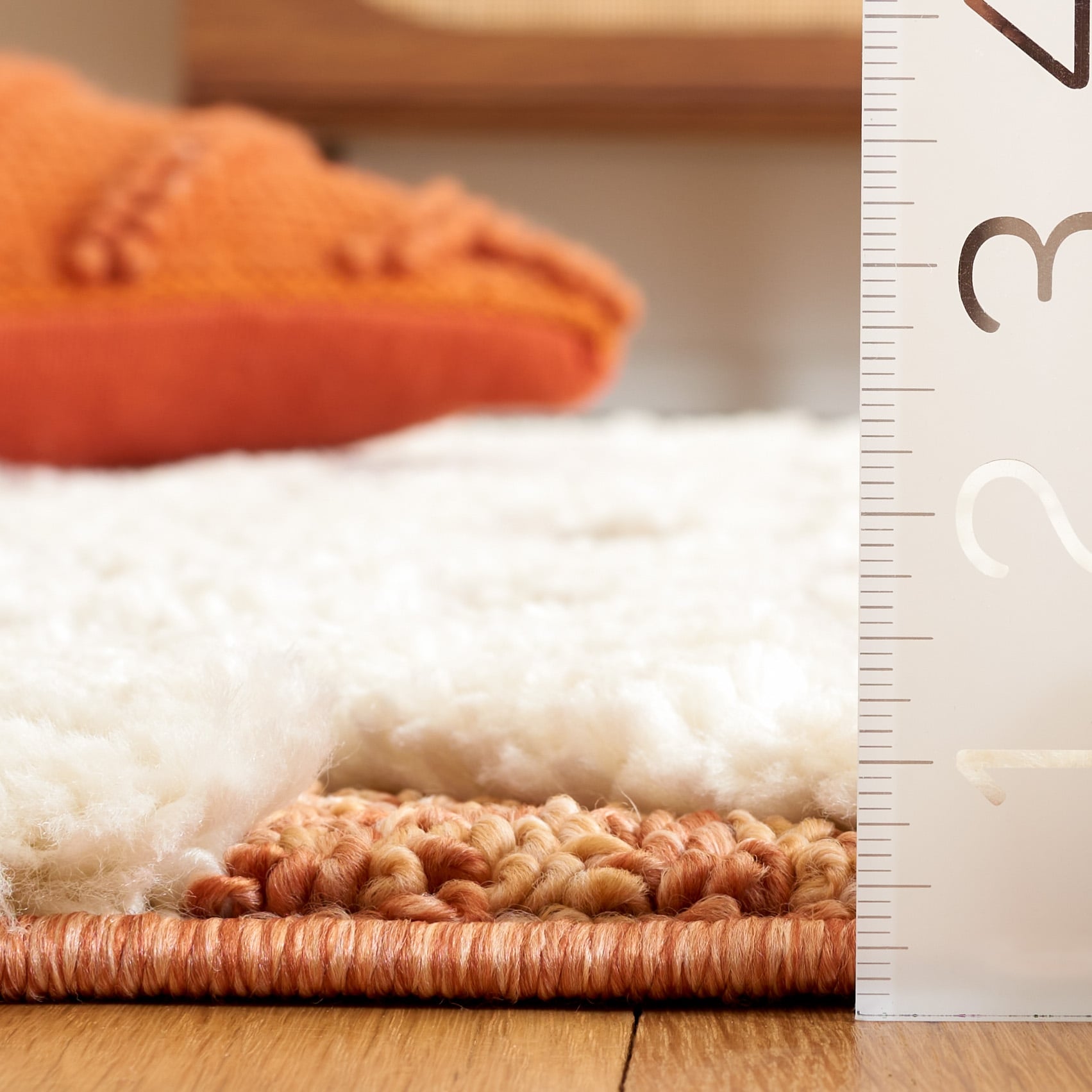 SAFAVIEH Moroccan Tassel Shag Delores 2-inch Thick Rug