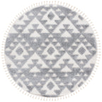 SAFAVIEH Moroccan Tassel Shag Delores 2-inch Thick Rug