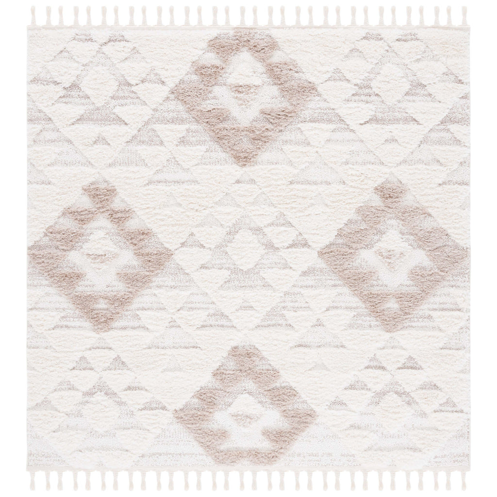SAFAVIEH Moroccan Tassel Shag Delores 2-inch Thick Rug
