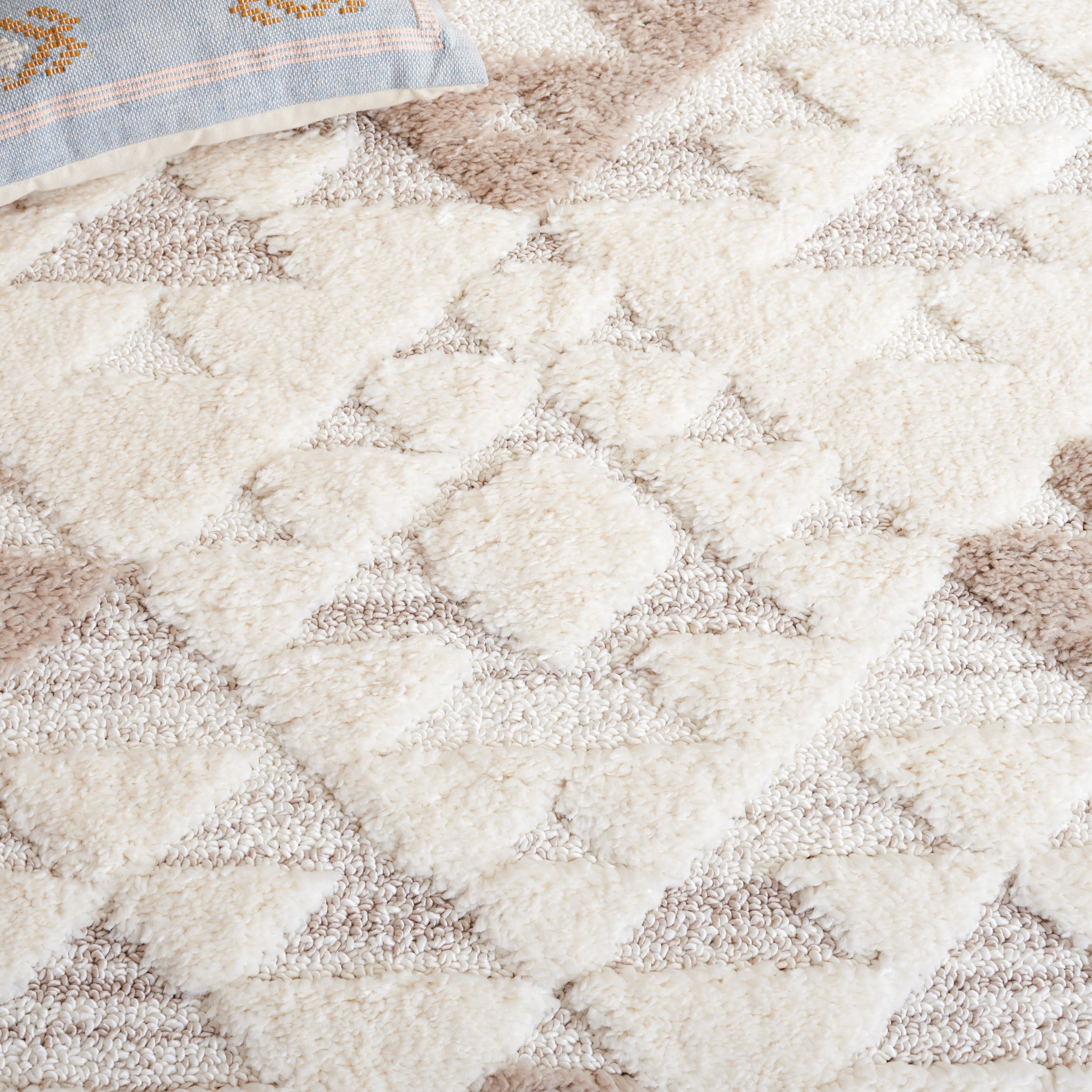 SAFAVIEH Moroccan Tassel Shag Delores 2-inch Thick Rug