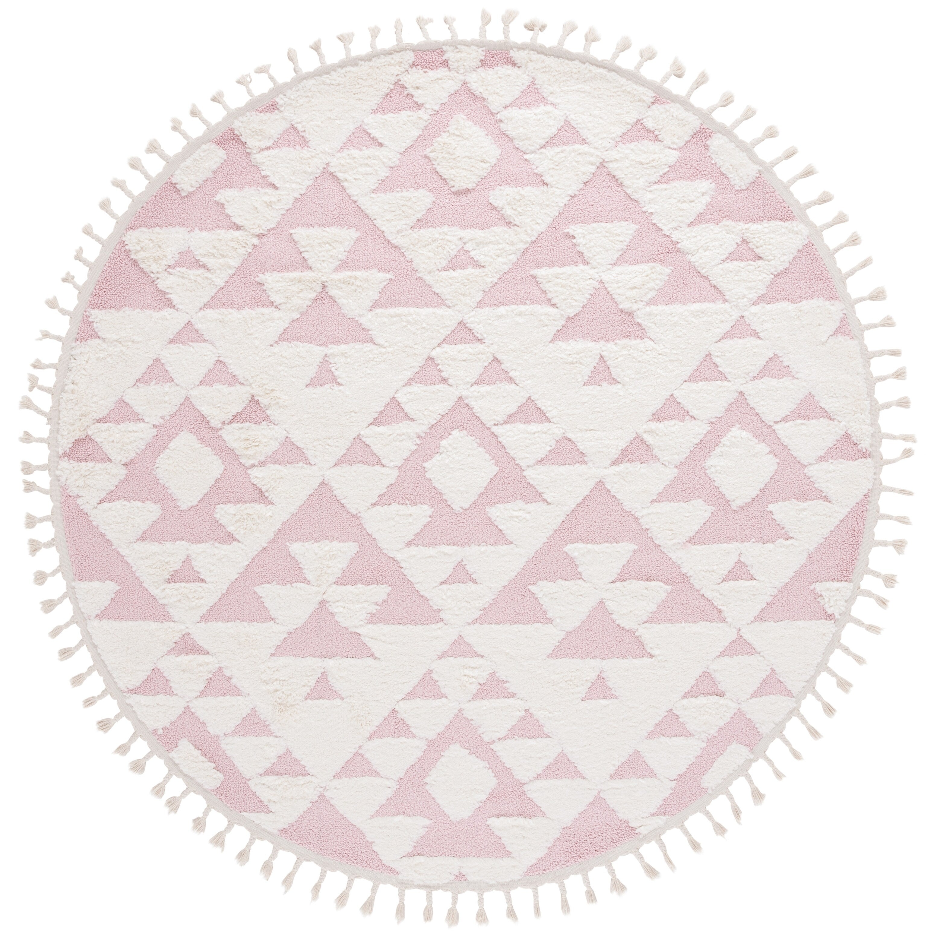 SAFAVIEH Moroccan Tassel Shag Delores 2-inch Thick Rug