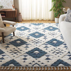 SAFAVIEH Moroccan Tassel Shag Delores 2-inch Thick Rug