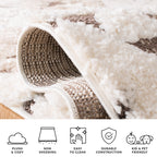 SAFAVIEH Moroccan Tassel Shag Delores 2-inch Thick Rug