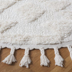 SAFAVIEH Moroccan Tassel Shag Delores 2-inch Thick Rug