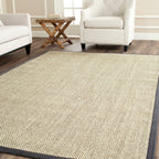 SAFAVIEH Natural Fiber Elmyra Sisal Border Rug