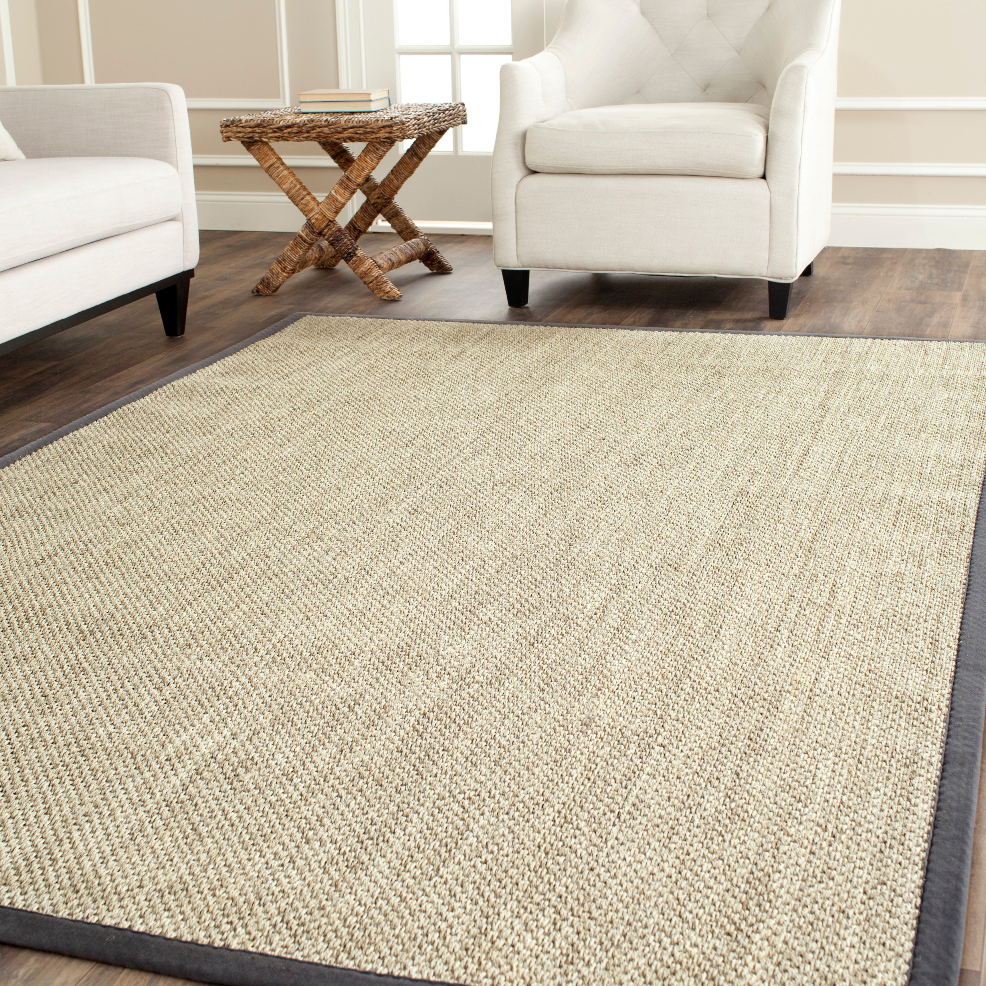 SAFAVIEH Natural Fiber Elmyra Sisal Border Rug
