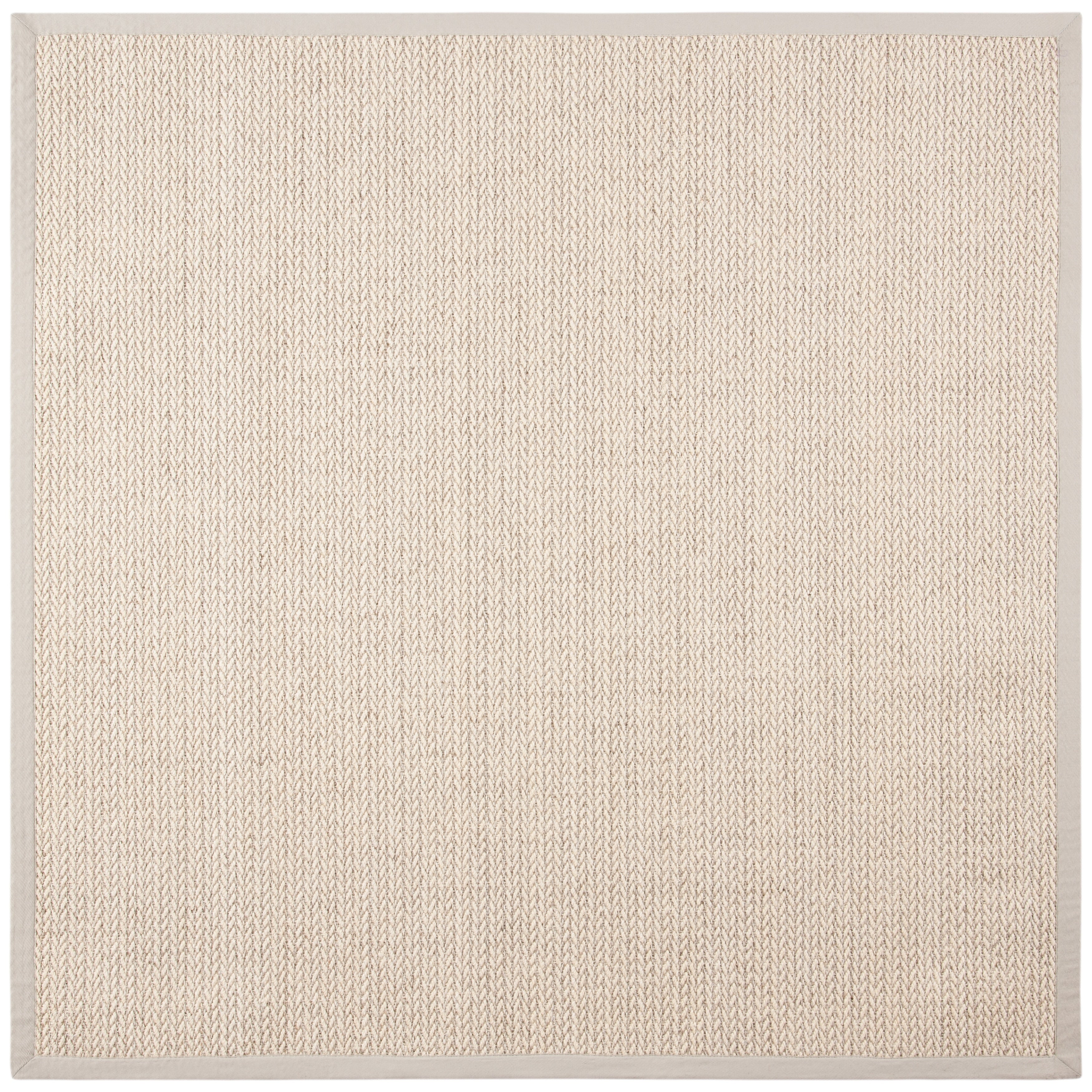 SAFAVIEH Natural Fiber Evia Sisal & Wool Rug