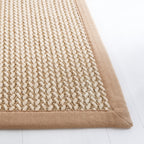 SAFAVIEH Natural Fiber Evia Sisal & Wool Rug