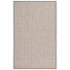 SAFAVIEH Natural Fiber Evia Sisal & Wool Rug