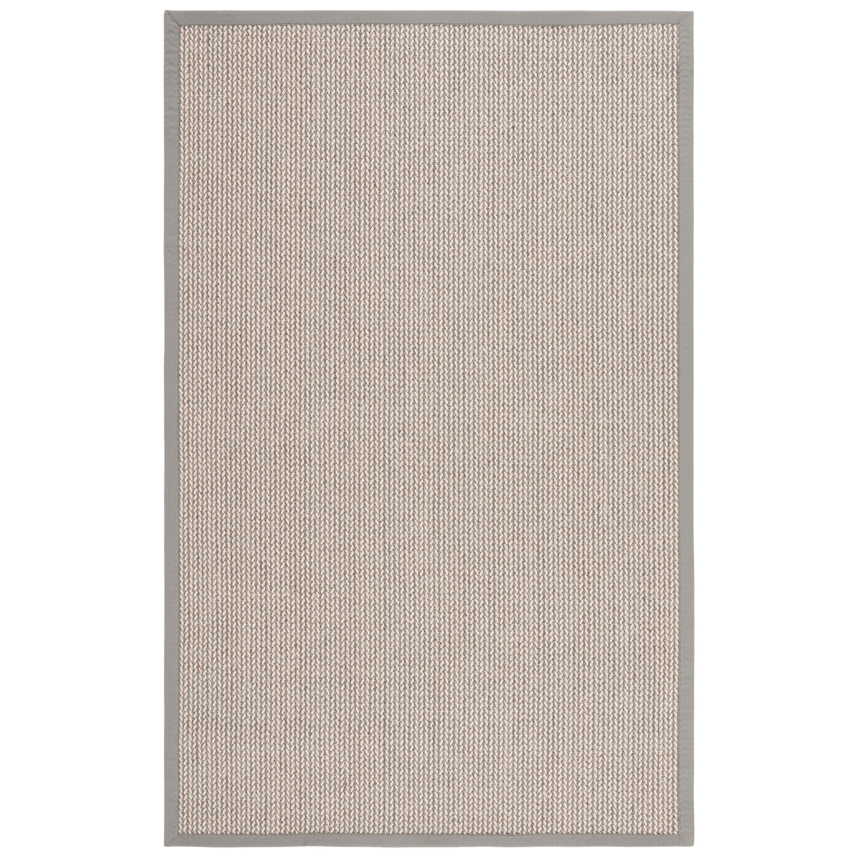 SAFAVIEH Natural Fiber Evia Sisal & Wool Rug