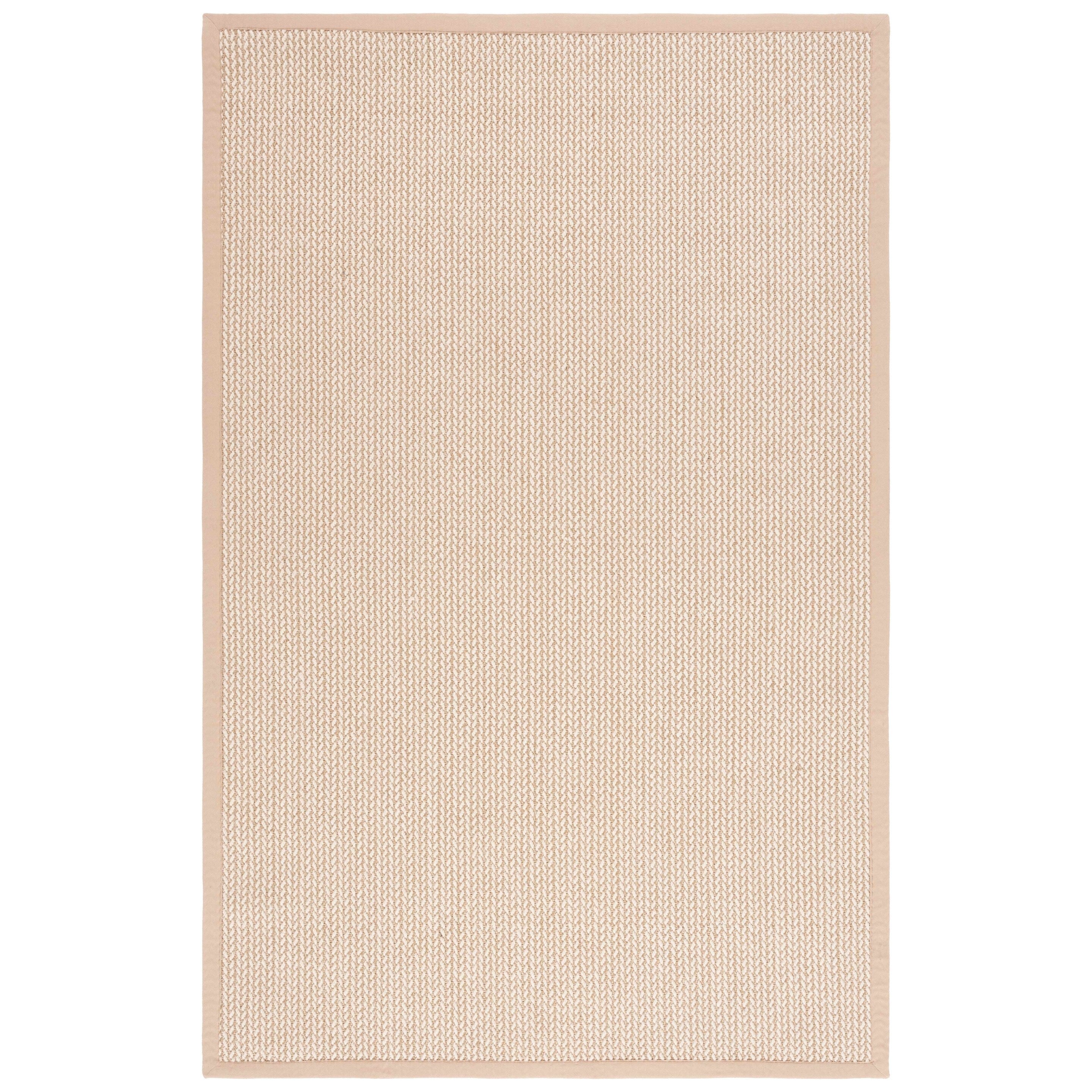 SAFAVIEH Natural Fiber Evia Sisal & Wool Rug