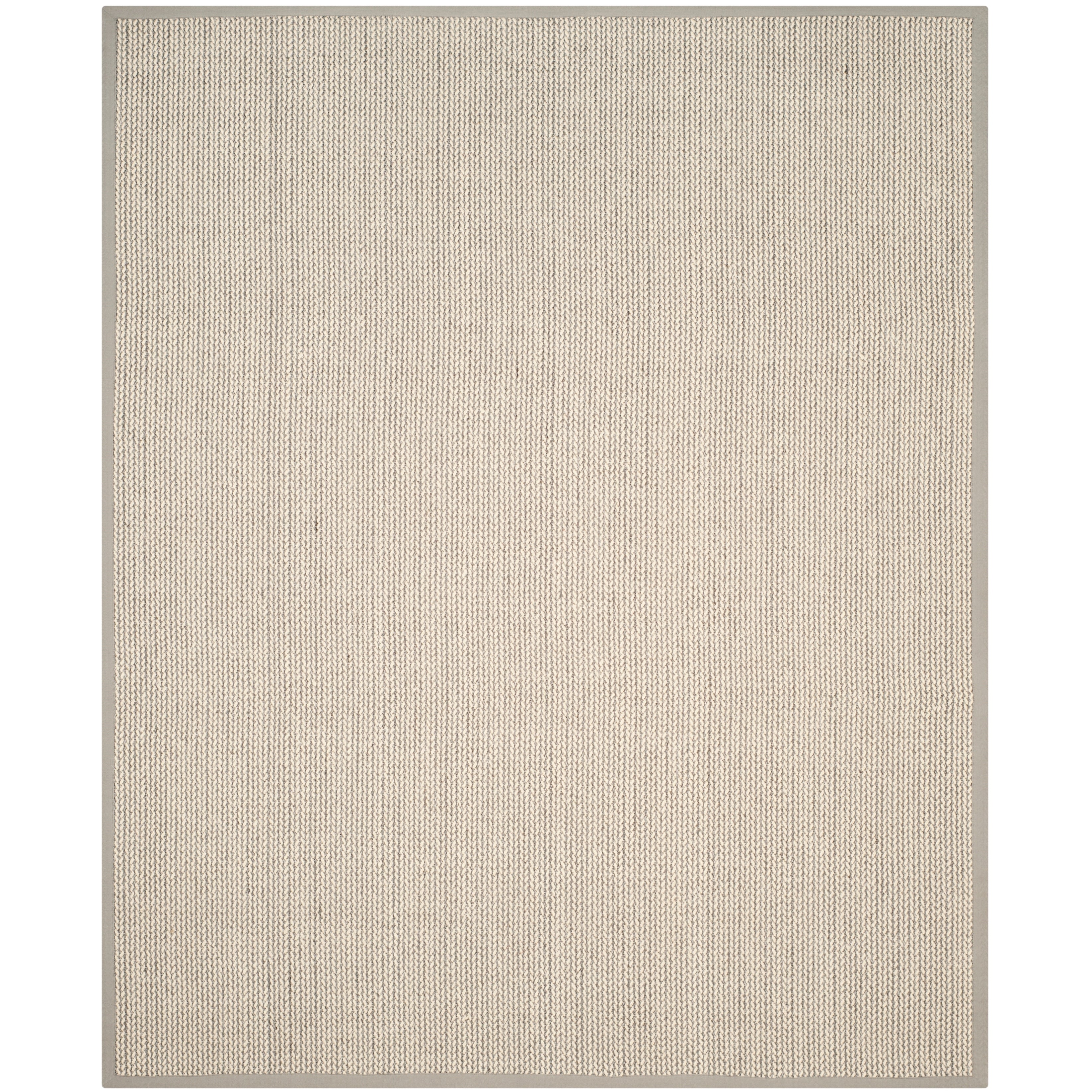 SAFAVIEH Natural Fiber Evia Sisal & Wool Rug