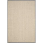 SAFAVIEH Natural Fiber Evia Sisal & Wool Rug