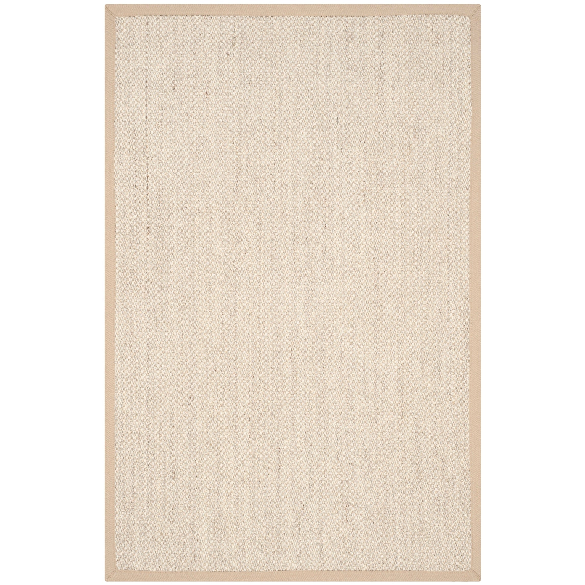 SAFAVIEH Natural Fiber Lorine Casual Border Sisal Rug