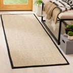 SAFAVIEH Natural Fiber Lorine Casual Border Sisal Rug