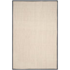 SAFAVIEH Natural Fiber Lorine Casual Border Sisal Rug