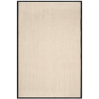 SAFAVIEH Natural Fiber Lorine Casual Border Sisal Rug
