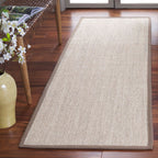 SAFAVIEH Natural Fiber Lorine Casual Border Sisal Rug