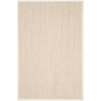SAFAVIEH Natural Fiber Lorine Casual Border Sisal Rug