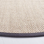 SAFAVIEH Natural Fiber Lorine Casual Border Sisal Rug