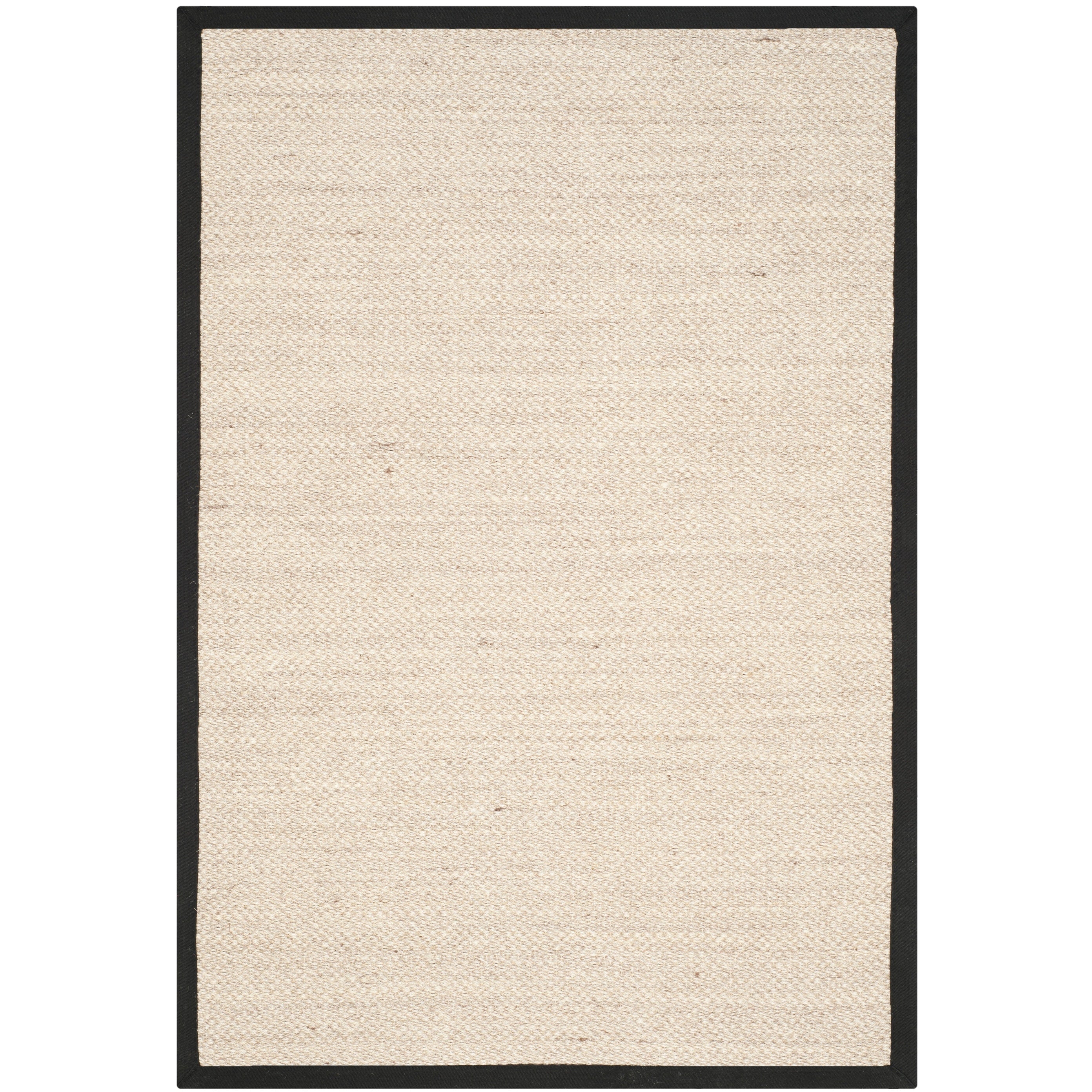 SAFAVIEH Natural Fiber Lorine Casual Border Sisal Rug