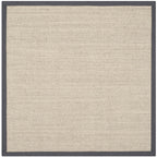 SAFAVIEH Natural Fiber Madelyn Border Sisal Rug