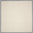 SAFAVIEH Natural Fiber Madelyn Border Sisal Rug