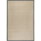 SAFAVIEH Natural Fiber Madelyn Border Sisal Rug