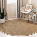 SAFAVIEH Natural Fiber Trilby Herringbone Seagrass Rug