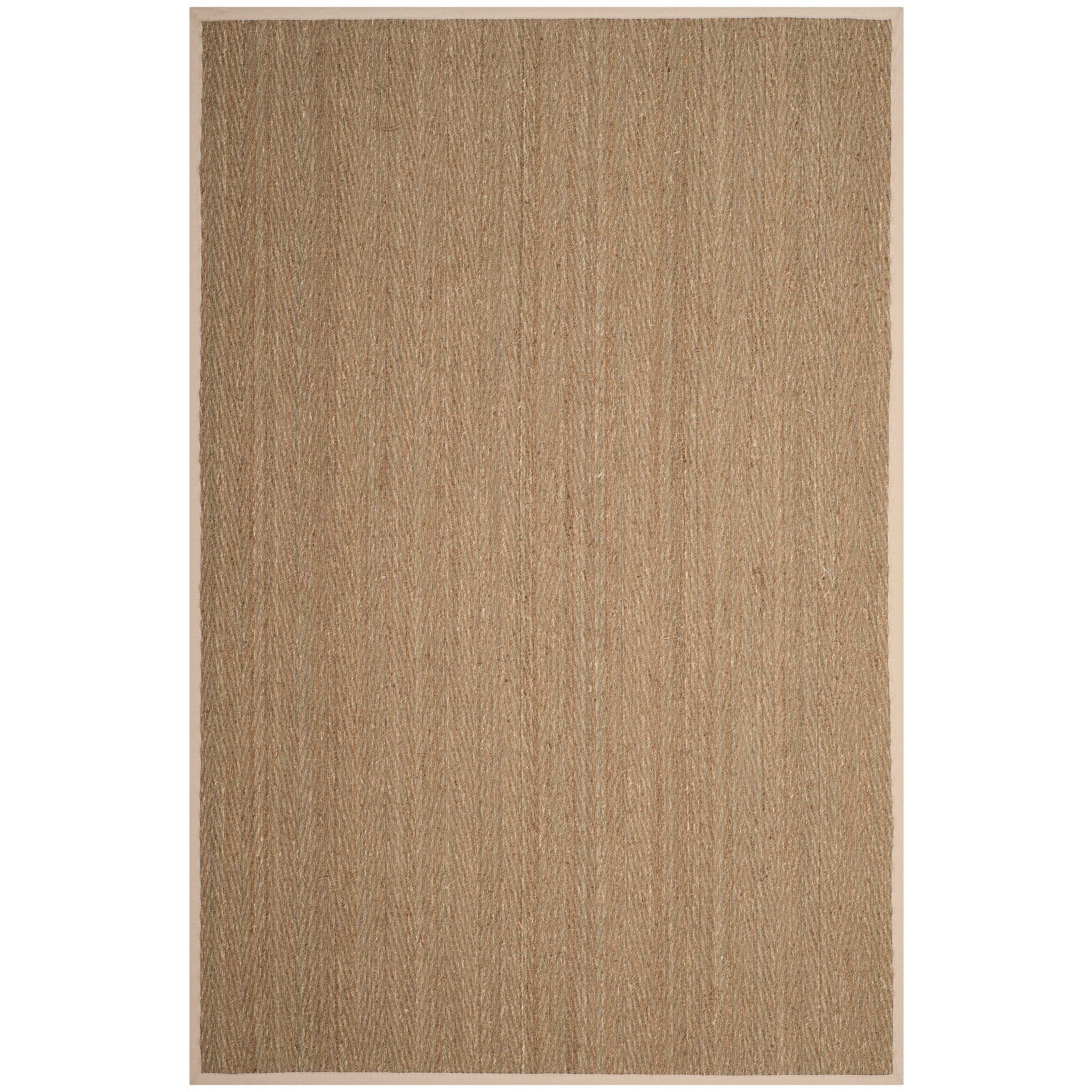 SAFAVIEH Natural Fiber Trilby Herringbone Seagrass Rug