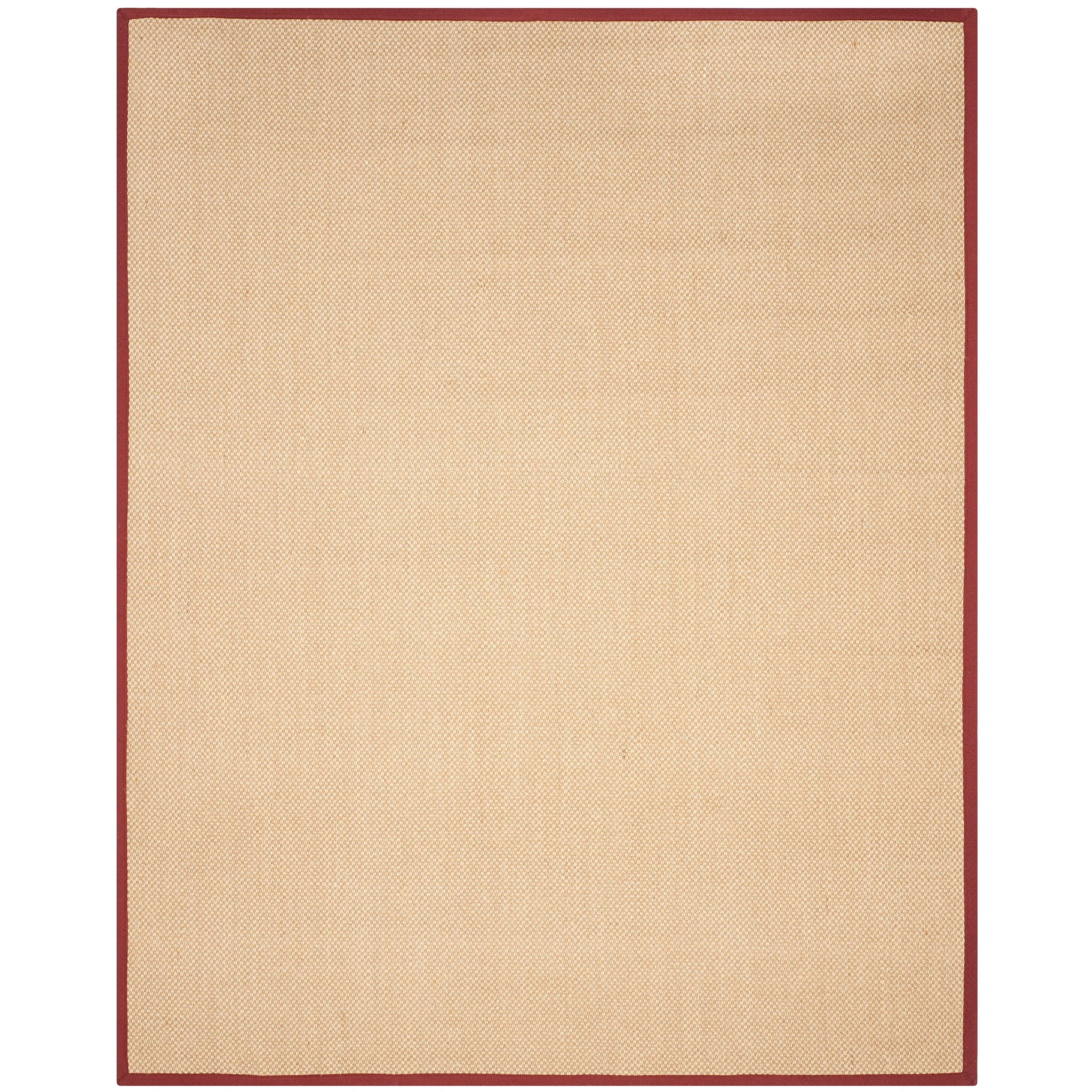 SAFAVIEH Natural Fiber Venus Casual Border Sisal Rug