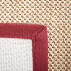 SAFAVIEH Natural Fiber Venus Casual Border Sisal Rug