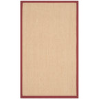 SAFAVIEH Natural Fiber Venus Casual Border Sisal Rug