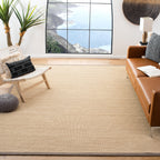 SAFAVIEH Natural Fiber Venus Casual Border Sisal Rug