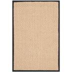 SAFAVIEH Natural Fiber Venus Casual Border Sisal Rug