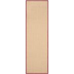 SAFAVIEH Natural Fiber Venus Casual Border Sisal Rug