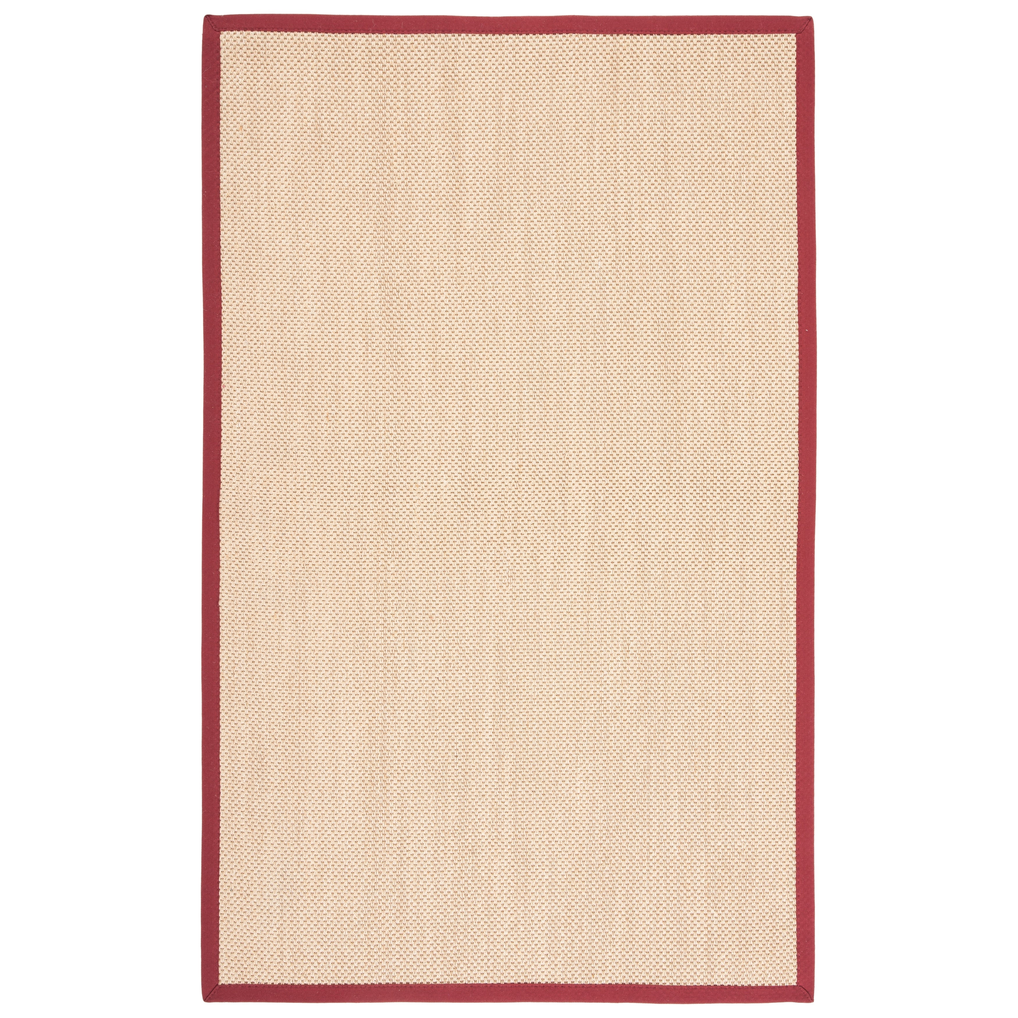 SAFAVIEH Natural Fiber Venus Casual Border Sisal Rug